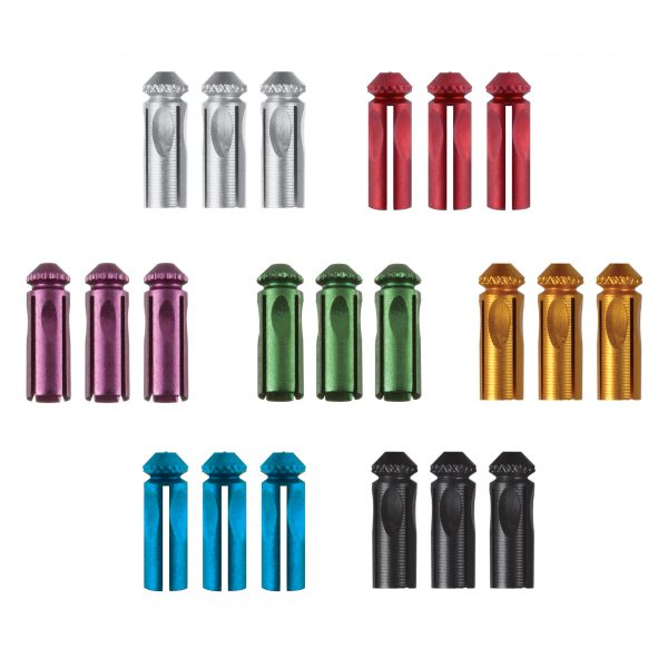 Target Darts Anodized Alloy Aluminium Dart Flight Protectors - Blue - Image 2