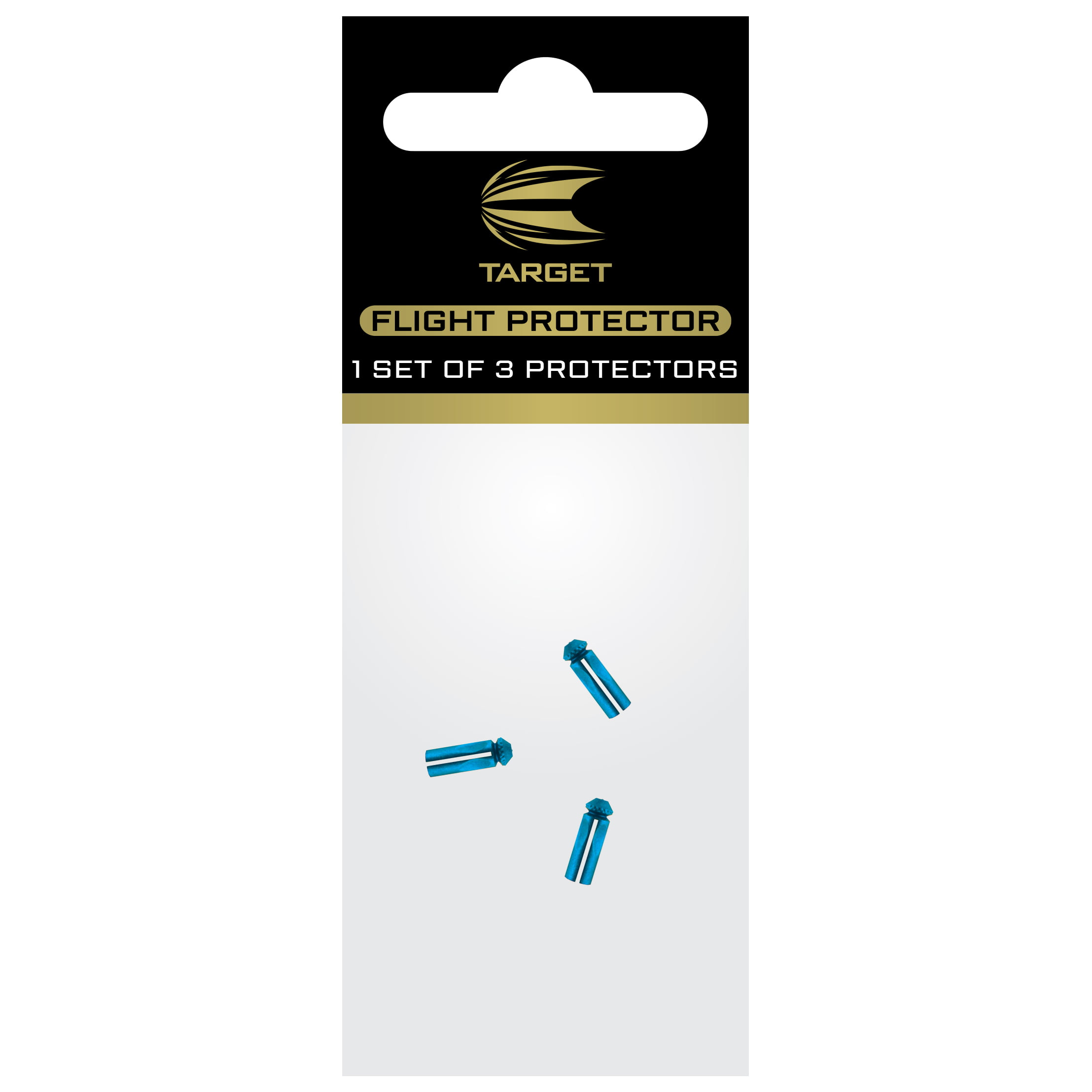 Target Darts Anodized Alloy Aluminium Dart Flight Protectors - Blue