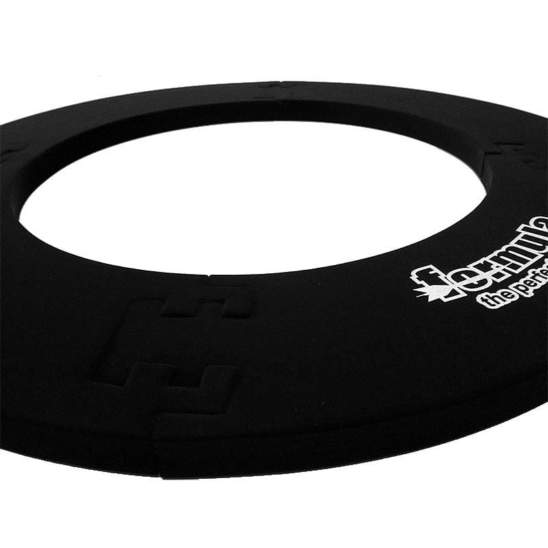 Formula Dartboard Surround BLACK 4 Piece 13cm Width Around your Dart Board