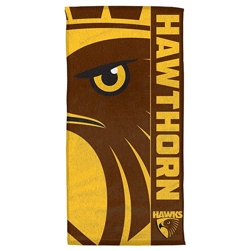 Hawthorn Hawks AFL Beach Bath Towel