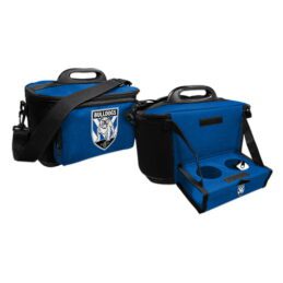 CANTERBURY BULLDOGS NRL DRINK COOLER ESKY CARRY BAG WITH DRINK TRAY/TABLE