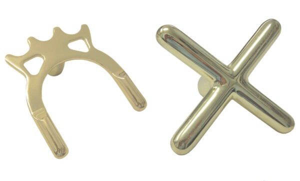 DELUXE Pool Snooker Billiard Table Cue REST and SPIDER Brass Jigger Fittings Set