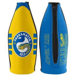 Parramatta Eels TALLIE LONG NECK Beer Wine Bottle Zip Cooler (includes Carry Strap)
