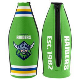 Canberra Raiders TALLIE LONG NECK Beer Wine Bottle Zip Cooler (includes Carry Strap)