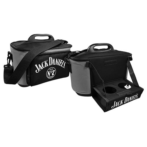 JACK DANIELS DRINK COOLER ESKY CARRY BAG WITH DRINK TRAY/TABLE