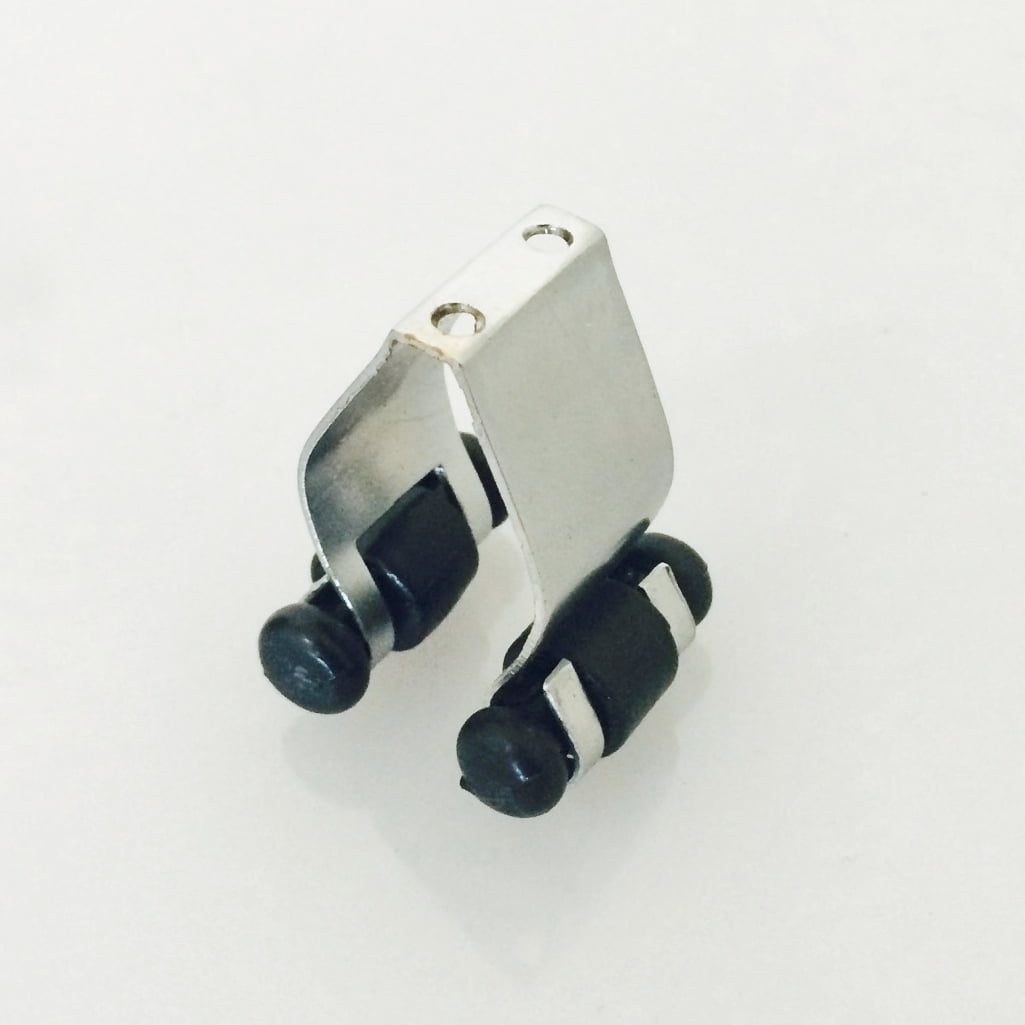 Pool Snooker Billiard Table Cue Rack Parts BLACK CHROME Cue Clips