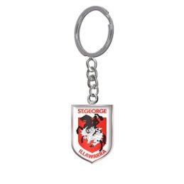 St George Illawarra Dragons NRL Keyring ENAMEL LOGO