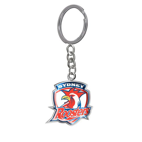 Sydney Roosters NRL Keyring ENAMEL LOGO
