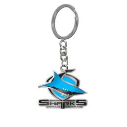 Cronulla Sharks NRL Keyring ENAMEL LOGO