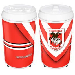St George Illawarra Dragons NRL Cooler Can 40 Litre Bar Fridge