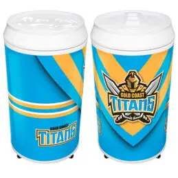 Gold Coast Titans NRL Cooler Can 40 Litre Bar Fridge