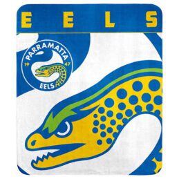 Parramatta Eels NRL Polar Fleece Rug Blanket