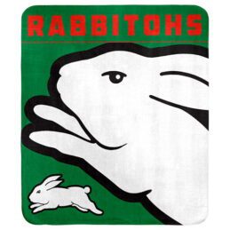 South Sydney Rabbitohs NRL Polar Fleece Rug Blanket