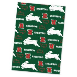 South Sydney Rabbitohs NRL Rugby League Wrapping Paper Gift Wrap