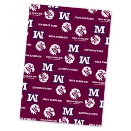 Manly Warringah Sea Eagles NRL Wrapping Paper Gift Wrap