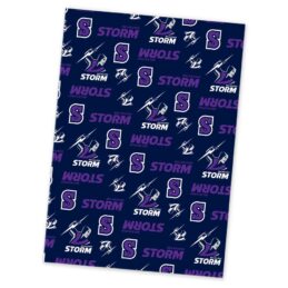 Melbourne Storm NRL Rugby League Wrapping Paper Gift Wrap