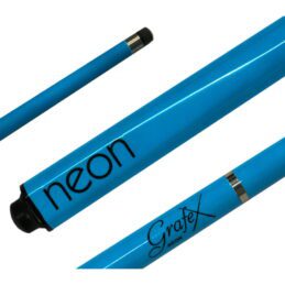 GRAFEX Pool Snooker Billiard Cue NEON BLUE Graphite multi-weight system