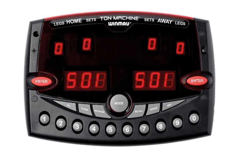 Professional Competition Winmau TON MACHINE Automatic Dart Board Scoreboard