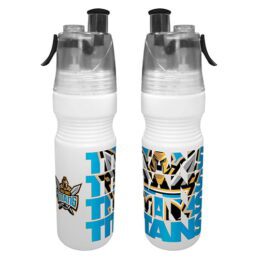 Gold Coast Titans NRL Misting Drink Bottle & Water Mister