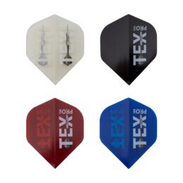 Tex Darts PRO 150 Standard Dart Board Dart Flights 4 Sets