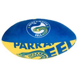 Parramatta Eels NRL Plush Football Ball Soft Sublimated 2017 Team Jersey Print