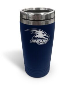 Adelaide Crows AFL TRAVEL Coffee Mug Cup Double Wall Stainless Steel