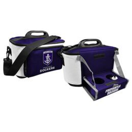 Fremantle Dockers Freo AFL Lunch Cooler Bag With Drink Tray Table