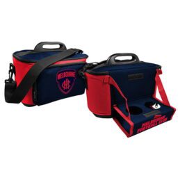 Melbourne Demons AFL Lunch Cooler Bag With Drink Tray Table