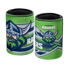 Canberra Raiders NRL Beer Can Bottle Cooler Stubby Holder Cosy