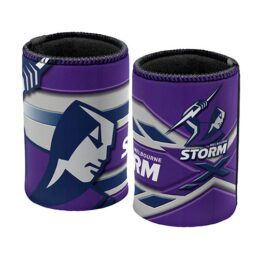 Melbourne Storm NRL Beer Can Bottle Cooler Stubby Holder Cosy