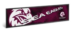 Manly Warringah Sea Eagles NRL Bar Mat Runner Team Logo