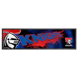 Newcastle Knights NRL Bar Mat Runner Team Logo