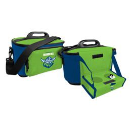 Canberra Raiders NRL drink cooler esky carry bag with drink tray/table