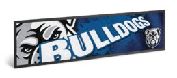 Canterbury Bulldogs NRL Bar Mat Runner Team Logo