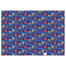 Brisbane Lions AFL Gift Wrapping Paper School Book Covering