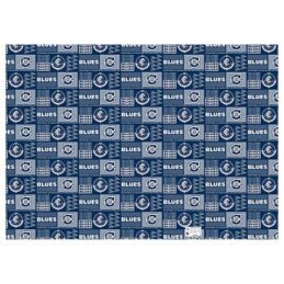 Carlton Blues AFL Gift Wrapping Paper School Book Covering