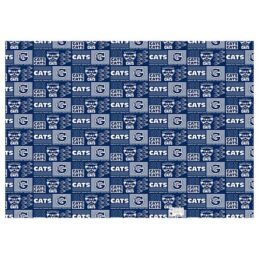 Geelong Cats AFL Gift Wrapping Paper School Book Covering