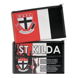 AFL ST Kilda Saints QUALITY LARGE Pencil Case for School Work Stationary