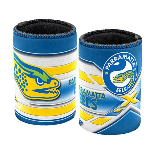 NRL Parramatta Eels Beer Can Bottle Cooler Stubby Holder Cosy
