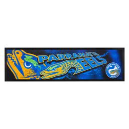 Licensed NRL PARRAMATTA EELS Bar Mat Runner