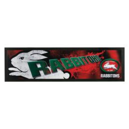 Licensed NRL SOUTH SYDNEY RABBITOHS Bar Mat Runner