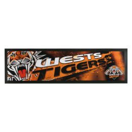 Licensed NRL WESTS TIGERS Bar Mat Runner