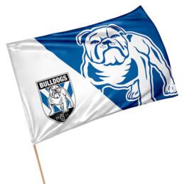 Canterbury Bulldogs NRL GAME DAY Pole Flag Banner