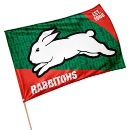 South Sydney Rabbitohs NRL GAME DAY Pole Flag Banner