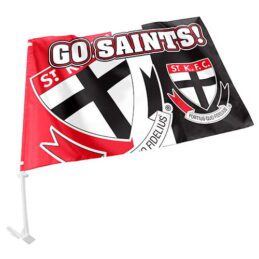 St Kilda Saints AFL CAR Flag includes Pole