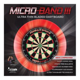 NEW FORMULA Micro Band 3 Dart Board