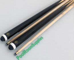 2 x 2-Piece Eco Pool Billiard Snooker Cue 57" Cues 9mm Screw Tip