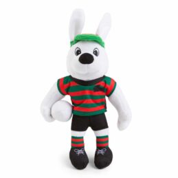 South Sydney Rabbitohs NRL Plush MASCOT Teddy Bear Sublimated Embroidered