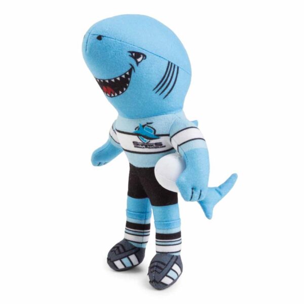 Cronulla Sharks NRL Plush MASCOT Teddy Bear Sublimated Embroidered
