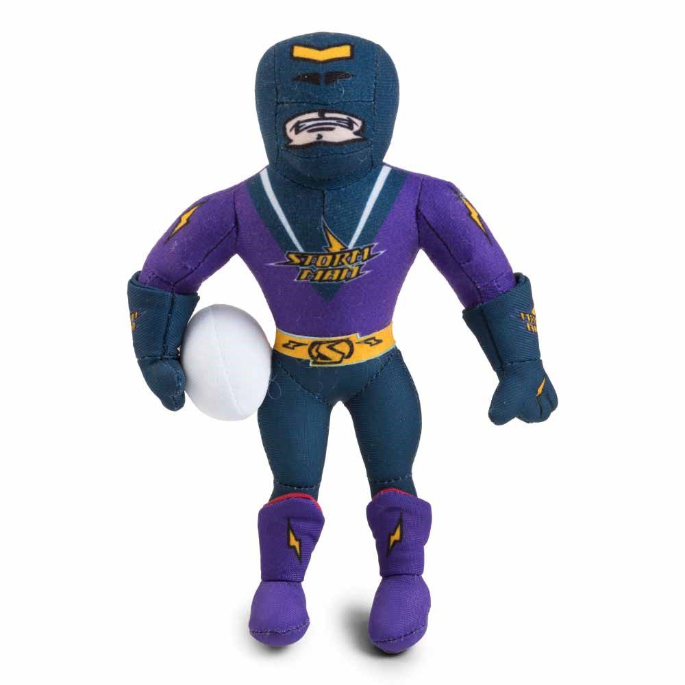 Melbourne Storm NRL Mascot Plush Toy Official Licensed Supporter Collectible Gift 1 Melbourne Storm NRL Mascot Plush Toy Official Licensed Supporter Collectible Gift